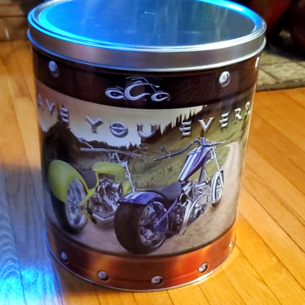OCC decorative storage tin